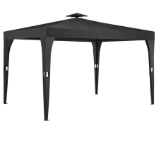 Deuba polyrattan kerti pavilon antracit 3x4m 992859 kerti bútor