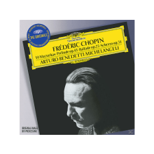 DEUTSCHE GRAMMOPHON Arturo Benedetti Michelangeli - Chopin: 10 Mazurkas, Prélude Op. 45, Ballade Op. 23, Scherzo Op. 31 (Cd) klasszikus