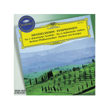 DEUTSCHE GRAMMOPHON Berliner Philharmoniker, Herbert von Karajan - Mendelssohn: Symphonies Nos. 3 "Scottish" & 4 "Italian", Overture "The Hebrides" (Cd) klasszikus