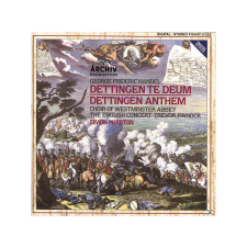 DEUTSCHE GRAMMOPHON Simon Preston - Handel: Dettingen Te Deum, Dettingen Anthem (Cd) klasszikus