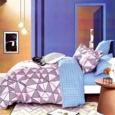 Devi Fashions ágynemű háromszög rózsaszín alap lakástextília