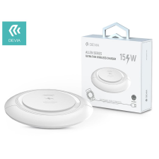 Devia Allen Series V3 vezeték nélküli töltő 15W fehér (ST346170) (ST346170) mobiltelefon kellék