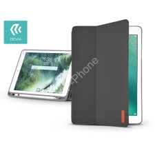 Devia Apple iPad 9.7 (2018) védőtok (Smart Case) on/off funkcióval, Apple Pencil tartóval - Devia Ease - black tablet tok