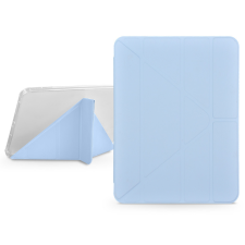 Devia Apple iPad Air 4 (2020)/iPad Air 5 (2022) 10.9/iPad Pro 11 (2022) tablet tok (Smart Case) on/off funkcióval, Apple Pencil tartóval - Devia Gremlin Series Case With Pencil Slot - kék tablet tok