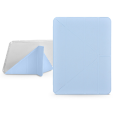 Devia Apple iPad Air 4 (2020)/iPad Air 5 (2022) 10.9/iPad Pro 11 (2022) tablet tok    (Smart Case) on/off funkcióval, Apple Pencil tartóval - Gremlin Series Case WithPencil Slot - kék (ST378850) tablet tok