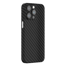 Devia Apple iPhone 15 Pro Max Devia Wing Ultra Slim Matt Hátlap - Carbon tok és táska