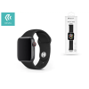 Devia Apple Watch lyukacsos sport szíj - Devia Deluxe Series Sport Band - 38/40 mm - black