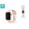 Devia Apple Watch lyukacsos sport szíj - Devia Deluxe Series Sport Band - 38/40 mm - pink