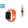 Devia Apple Watch lyukacsos sport szíj - Devia Deluxe Series Sport Band - 42/44 mm - orange
