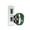 Devia Apple Watch szilikon sport szíj - Devia Silicone Deluxe Series Sport Watch Band - 42/44/45/49 mm - zöld