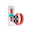 Devia Apple Watch szövet sport szíj - Devia Nylon Woven Braided Adjustable two-tone Watch Loop - 38/40/41 mm - peony