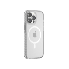 Devia Guardian Apple Iphone 15 Pro MagSafe átlátszó tok fehér kerettel (129625) tok és táska
