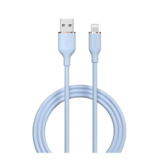 Devia JELLY USB-A - Lightning töltő- és adatkábel 1.2m kék (EC630_BL) kábel és adapter