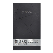Devia képernyővédő üveg (3D, full screen, íves részre, ultravékony, karcálló, 0.18mm, 9H) ÁTLÁTSZÓ Apple iPhone XS Max 6.5, Apple iPhone 11 Pro Max mobiltelefon kellék
