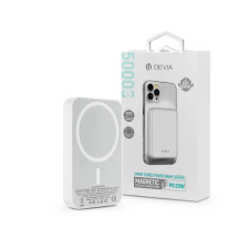 Devia Kintone V2 Vezeték nélküli Powerbank 5000mAh fehér power bank