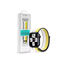 Devia Nylon Braided Adjustable 2-tone Watch Loop 42-49mm Oat Milk ST364709 okosóra kellék