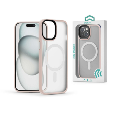 Devia Pino Series Magnetic ütésálló tok - Apple iPhone 15 - pink tok és táska