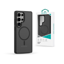 Devia Pino Series Magnetic ütésálló tok - Samsung SM-S937 Galaxy S25 - fekete (ST124578) tok és táska