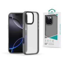 Devia Pino Series ütésálló tok - Apple iPhone 16 Pro Max - szürke tok és táska