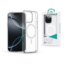 Devia Pure Clear Magnetic ütésálló tok - Apple iPhone 16 Pro - átlátszó tok és táska