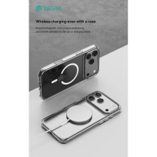 Devia Pure Clear Magnetic ütésálló tok - Apple iPhone 17 Pro - átlátszó (ST132863) tok és táska