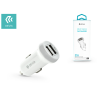 Devia Smart Series Autós 2xUSB töltő (5V / 3.1A) - Fehér