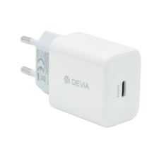 Devia Smart USB-C hálózati töltő adapter PD 30W fehér (EA307_W) (EA307_W) mobiltelefon kellék