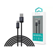 Devia ST108028 Gracious Series v2 10W USB/USB C 2m Black kábel és adapter