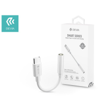 Devia ST354113 Type-C-3,5 jack Smart Adapter Type-C to 3.5 mm with Charging audio adapter kábel és adapter