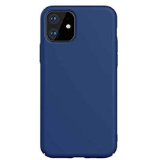 Devia Telefontok, iPhone 11 Pro Max hátlaptok, matt, kék, Devia Nature tok és táska