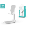Devia univerzális asztali telefon/tablet tartó max. 11&quot, méretű készülékhez - Devia Desktop Tablet/Phone Stand - white