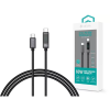 Devia USB 2.0 Type C Összekötő Fekete 1.2m ST120747