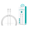 Devia USB Type-C - USB Type-C adat- és töltőkábel 1,5 m-es vezetékkel - Devia Smart Series 100W C To C PD Cable - 100W - fehér