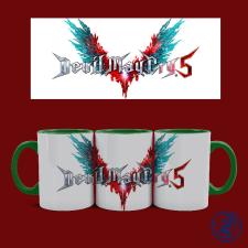 Devil May Cry 5 bögre (Zöld) ajándéktárgy