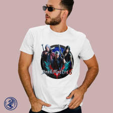  Devil May Cry 5 férfi póló ajándéktárgy