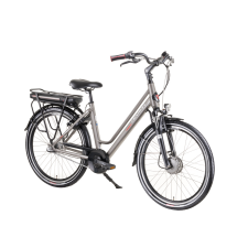 Devron Városi elektromos kerékpár Devron 28122 4.0 szürke 20,5" (187-197 cm) elektromos kerékpár