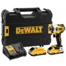 Dewalt 18V-os XR kefe-nélküli kompakt ütőműves csavarbehajtó DCF809L2T-QW csavarbehajtó