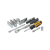 Dewalt Bithegy és dugókulcs készlet 50 részes 1/4''