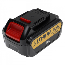 Dewalt DCD780B készülékhez szerszámgép akkumulátor (20V, 5000mAh / 100Wh, Lithium-Ion) - Utángyártott barkácsgép akkumulátor