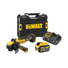 Dewalt DCG409VST1-QW Sarokcsiszoló 18V XR 125mm 1x6Ah + töltő + koffer sarokcsiszoló