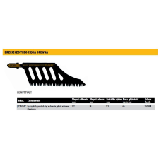 Dewalt Szúrófűrészlap 112mm DeWalt DT2074 szúrófűrészekhez (DT2074-QZ) fűrészlap