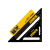 Dewalt Talpas derékszög vonalzó 175 mm