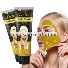 Dexe Gold Mask Gold Collagen Ránctalanító Lehúzható Arcmaszk 120g arcpakolás, arcmaszk
