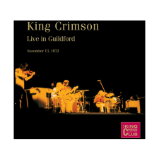 DGM PANEGYRIC King Crimson - Live In Guilford, November 13, 1972 (Cd) rock / pop