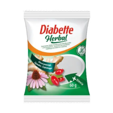 Diabette herbal gyömbér, csipkebogyó, orvosi pemetefű cukorka 60g vitamin és táplálékkiegészítő