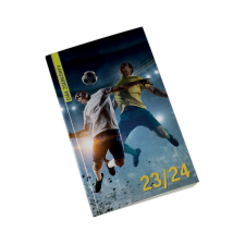 Diák zsebkönyv 125mmx205mm, fehér lapokkal 2023/2024 (foci) Realsystem határidőnapló