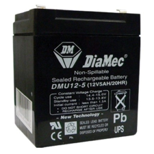 DIAMEC DM12-5UPS akkumulátor biztonságtechnikai rendszerekhez és elektromos játékokhoz biztonságtechnikai eszköz