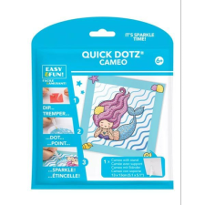 Diamond Dotz : QuickDotz képkészítő készlet, 13 x 13 cm - Sellő kreatív és készségfejlesztő