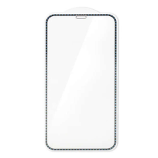  Diamond iPhone 11 Pro / X XS (5,8&quot;) fekete-kék 3D előlapi üvegfólia mobiltelefon kellék