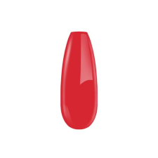 Diamond Nails Gél Lakk 4ml -DN079 - Narancsos piros - Új ecsettel! lakk zselé